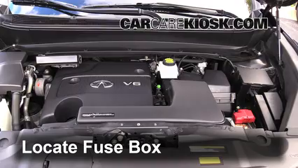 Replace a Fuse: 2013 Infiniti JX35 3.5L V6