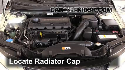 kia forte radiator