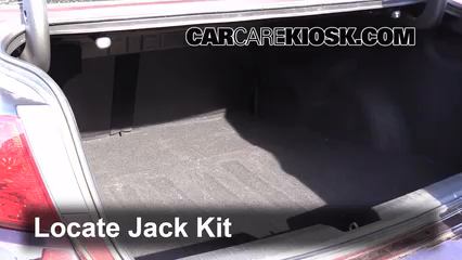 2013 Kia Optima LX 2.4L 4 Cyl. Jack Up Car Use Your Jack to Raise Your Car