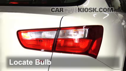 2013 Kia Rio LX 1.6L 4 Cyl. Sedan Lights Turn Signal - Rear (replace bulb)