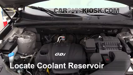 2013 Kia Sorento LX 2.4L 4 Cyl. Sport Utility (4 Door) Coolant (Antifreeze) Check Coolant Level