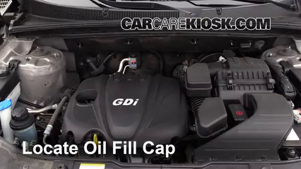 2013 Kia Sorento LX 2.4L 4 Cyl. Sport Utility (4 Door) Oil Add Oil