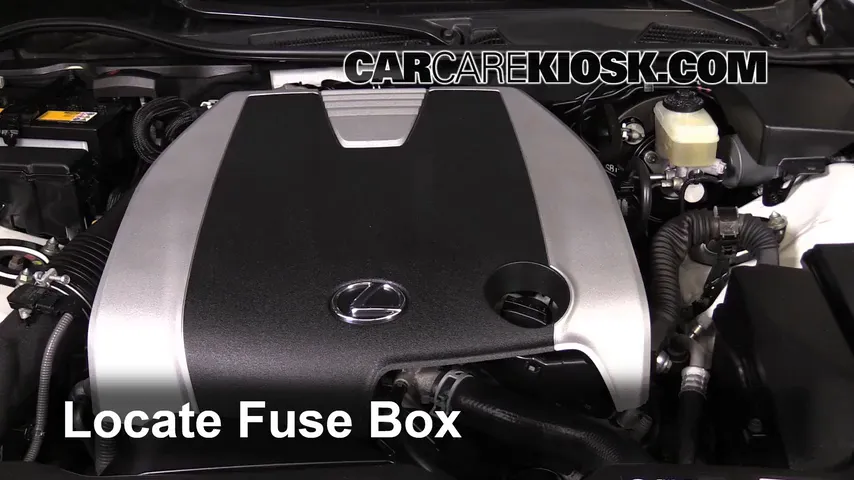 2013 lexus gs 350 cigarette lighter fuse Replace a Fuse: 2013 Lexus GS350 3.5L V6