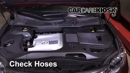 Gates 20-22 Lexus RX450h V-6 3.5L Electric Assist Inverter Inlet Molded Heater Hose main image 0