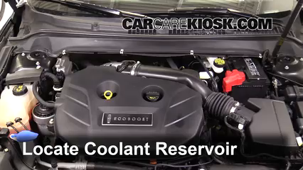 2013 Lincoln MKZ 2.0L 4 Cyl. Turbo Refrigerante (anticongelante) Controlar nivel de líquido