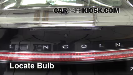 2013 Lincoln MKZ 2.0L 4 Cyl. Turbo Luces Luz de freno central (reemplazar foco)