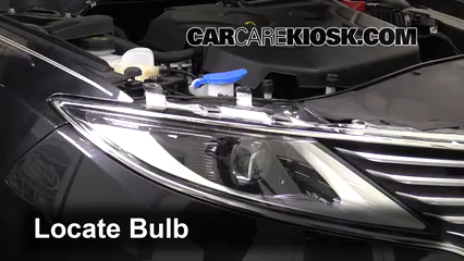 2013 Lincoln MKZ 2.0L 4 Cyl. Turbo Éclairage Feux de route (remplacer l'ampoule)