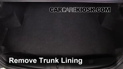 2013 Lincoln MKZ 2.0L 4 Cyl. Turbo Neumáticos y ruedas Cambiar un neumático pinchado
