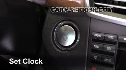 2013 Mercedes-Benz E350 4Matic 3.5L V6 Sedan Clock