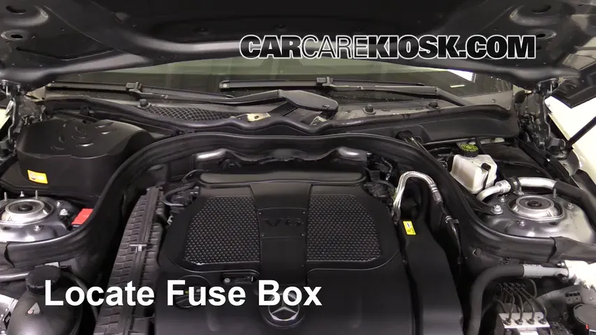 mercedes e350 cigarette lighter fuse Replace a Fuse: 2012 Mercedes-Benz E350 3.5L V6 Sedan (4 Door)
