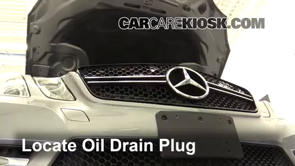 2013 Mercedes-Benz E350 4Matic 3.5L V6 Sedan Oil Change Oil and Oil Filter