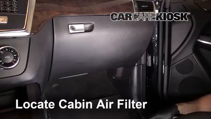 2013 Mercedes-Benz GL450 4.6L V8 Turbo Air Filter (Cabin)