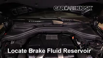 2013 Mercedes-Benz GL450 4.6L V8 Turbo Brake Fluid