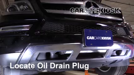 2013 Mercedes-Benz GL450 4.6L V8 Turbo Aceite Cambiar aceite y filtro de aceite