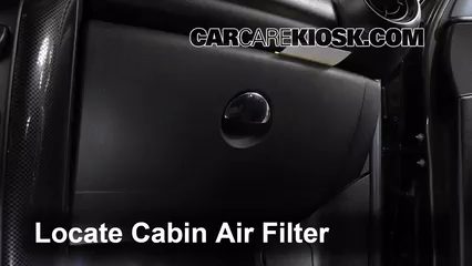 2013 Mini Cooper Countryman S ALL4 1.6L 4 Cyl. Turbo Air Filter (Cabin) Check