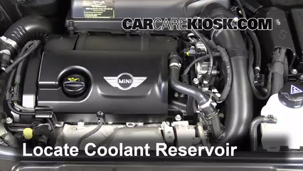 2013 Mini Cooper Countryman S ALL4 1.6L 4 Cyl. Turbo Coolant (Antifreeze) Check Coolant Level