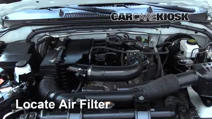 2013 Nissan Frontier SV 2.5L 4 Cyl. Extended Cab Pickup Air Filter (Engine)
