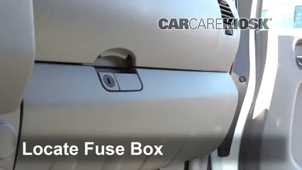 2013 Nissan Frontier SV 2.5L 4 Cyl. Extended Cab Pickup Fuse (Interior)