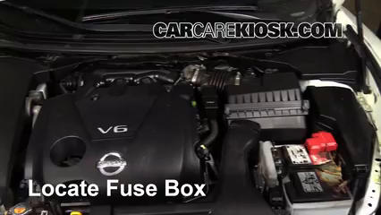 2013 Nissan Maxima SV 3.5L V6 Fusible (moteur)