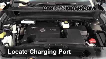 2013 Nissan Pathfinder SV 3.5L V6 Air Conditioner Recharge Freon