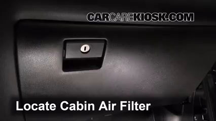 Cabin Air Filter Replacement: 2013 Nissan Pathfinder SV 3.5L V6