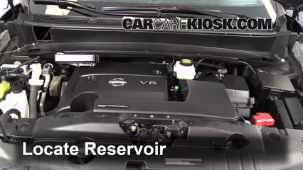 Check Oil Level 2013 Nissan Pathfinder SV 3.5L V6