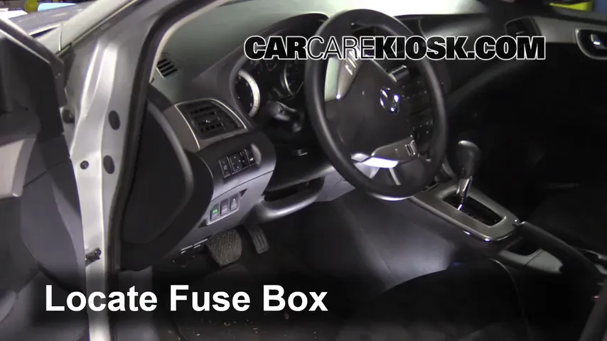 Interior Fuse Check: 2013 Nissan Sentra SV 1.8L 4 Cyl