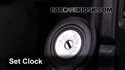 2013 Nissan Titan SV 5.6L V8 Crew Cab Pickup Clock Set Clock