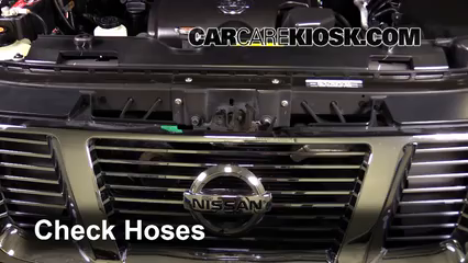 2013 Nissan Titan SV 5.6L V8 Crew Cab Pickup Hoses