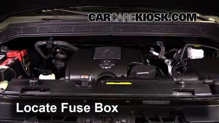 2013 Nissan Titan SV 5.6L V8 Crew Cab Pickup Fuse (Engine) Check