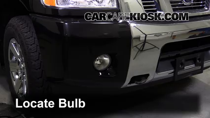 2013 Nissan Titan SV 5.6L V8 Crew Cab Pickup Lights Fog Light (replace bulb)