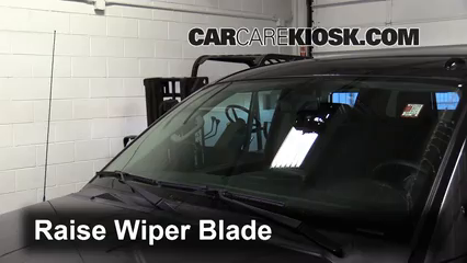 2013 Nissan Titan SV 5.6L V8 Crew Cab Pickup Windshield Wiper Blade (Front) Replace Wiper Blades