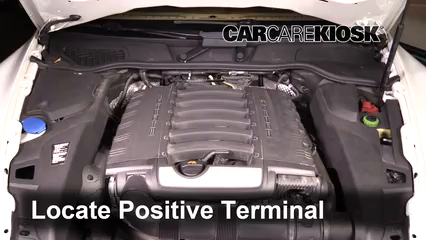 2013 Porsche Cayenne 3.6L V6 Battery Jumpstart