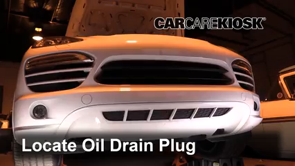 2013 Porsche Cayenne 3.6L V6 Aceite Cambiar aceite y filtro de aceite
