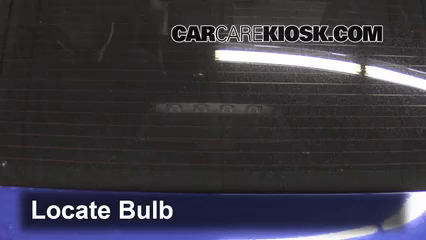 2013 Subaru BRZ Limited 2.0L 4 Cyl. Luces Luz de freno central (reemplazar foco)