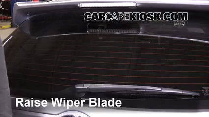 2013 Subaru Impreza WRX 2.5L 4 Cyl. Turbo Wagon Windshield Wiper Blade (Rear) Replace Wiper Blade