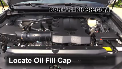 Oil & Filter Change 2013 Toyota 4Runner Limited 4.0L V6