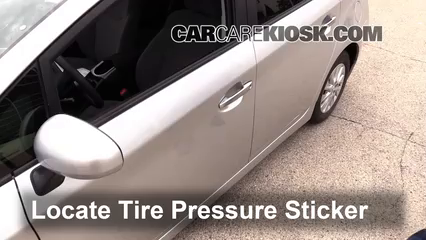 2013 Toyota Prius Plug-In 1.8L 4 Cyl. Tires & Wheels Check Tire Pressure