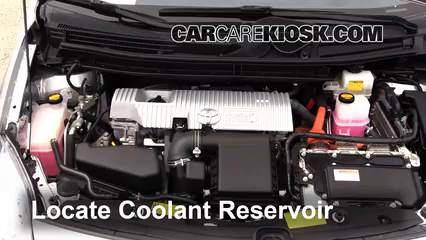 2013 Toyota Prius Plug-In 1.8L 4 Cyl. Coolant (Antifreeze) Flush Coolant
