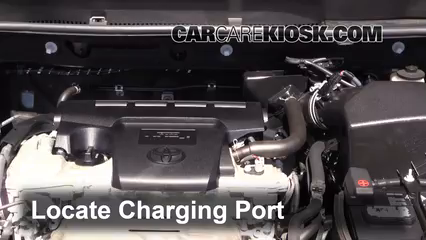 2013 Toyota RAV4 Limited 2.5L 4 Cyl. Air Conditioner Recharge Freon