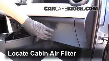 2013 Toyota RAV4 Limited 2.5L 4 Cyl. Air Filter (Cabin) Check
