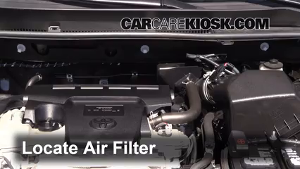 2013 Toyota RAV4 Limited 2.5L 4 Cyl. Air Filter (Engine) Replace