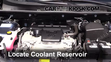 2013 Toyota RAV4 Limited 2.5L 4 Cyl. Coolant (Antifreeze) Add Coolant