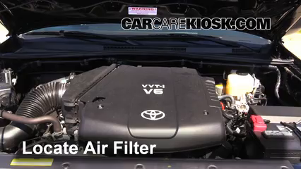 2013 Toyota Tacoma 4.0L V6 Crew Cab Pickup Air Filter (Engine) Replace