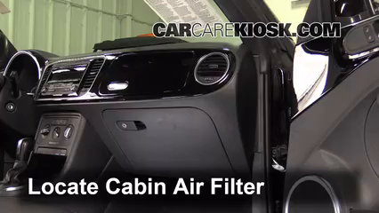 2013 Volkswagen Beetle 2.5L 5 Cyl. Convertible (2 Door) Air Filter (Cabin)