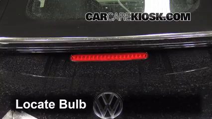 2013 Volkswagen Beetle 2.5L 5 Cyl. Convertible (2 Door) Lights Center Brake Light (replace bulb)