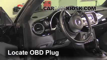2013 Volkswagen Beetle 2.5L 5 Cyl. Convertible (2 Door) Check Engine Light