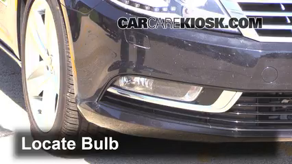 2013 Volkswagen CC Sport Plus 2.0L 4 Cyl. Turbo Sedan (4 Door) Lights Fog Light (replace bulb)
