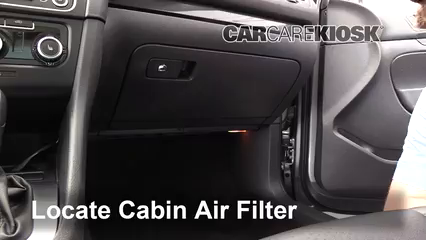 2013 Volkswagen Jetta TDI 2.0L 4 Cyl. Turbo Diesel Wagon Air Filter (Cabin)