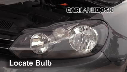 2013 Volkswagen Jetta TDI 2.0L 4 Cyl. Turbo Diesel Wagon Lights Highbeam (replace bulb)